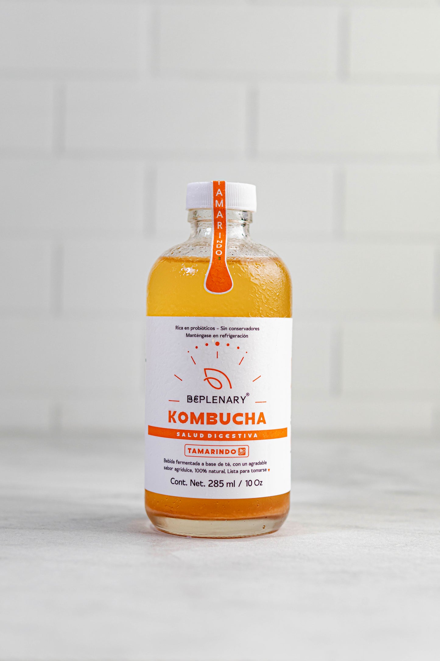 DELICIOSA KOMBUCHA 285 ML. JAMAICA-MARACUYA-JENGIBRE -TAMARINDO