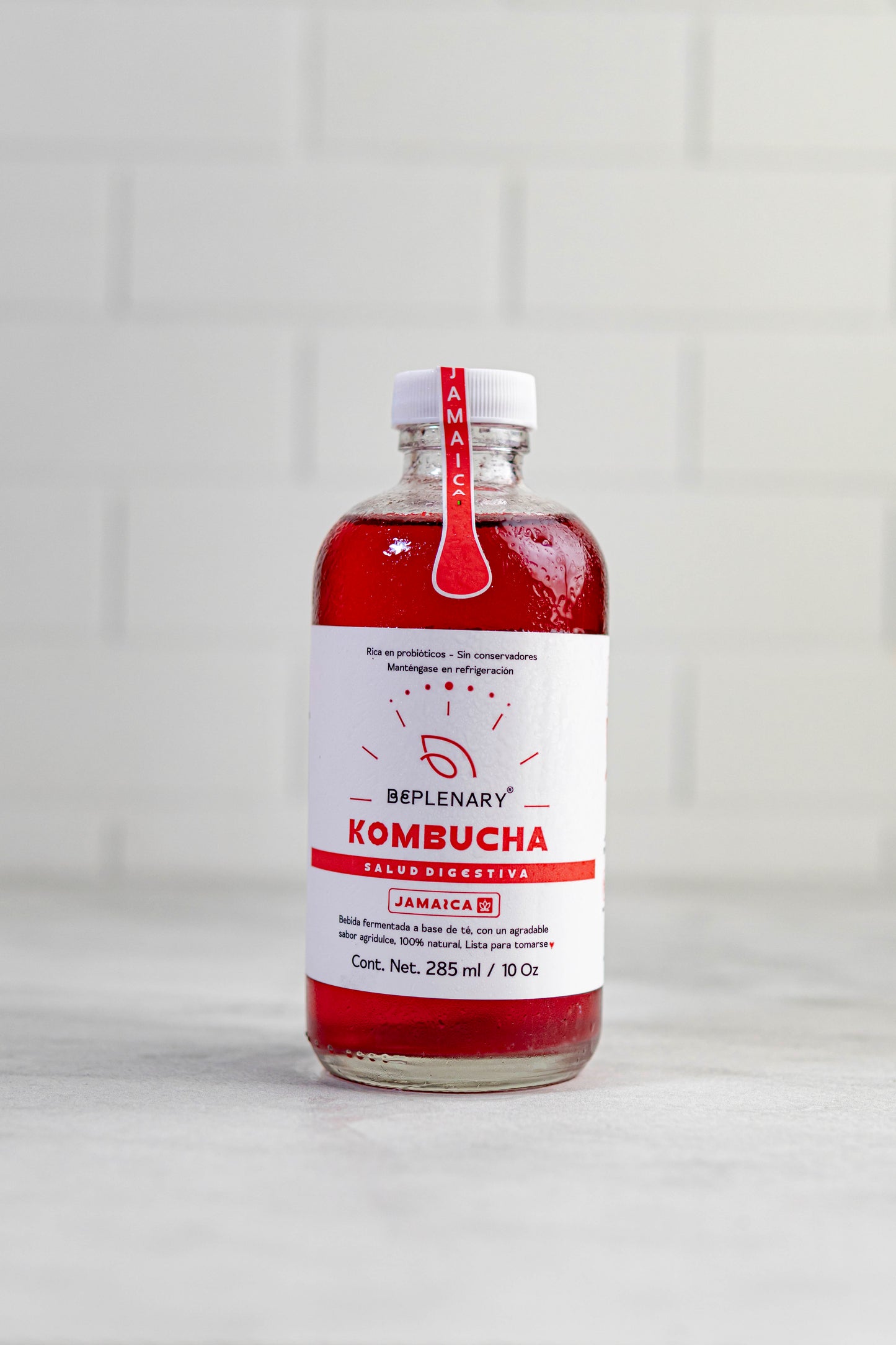 DELICIOSA KOMBUCHA 285 ML. JAMAICA-MARACUYA-JENGIBRE -TAMARINDO